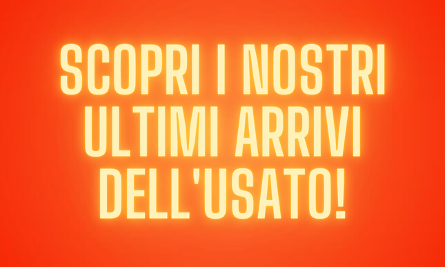 Ultimi Arrivi dell'Usato: Occasioni Imperdibili!